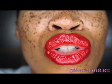 nicole red lipstick