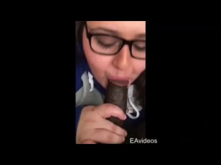 sucking cum