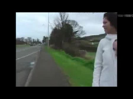 suspended nude outdoor